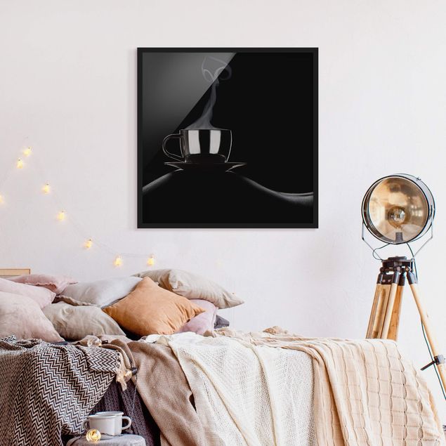 Wandbilder Akt & Erotik Coffee in Bed