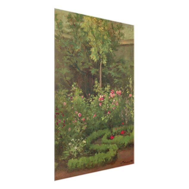 Impressionismus Bilder kaufen Camille Pissarro - Ein Rosengarten