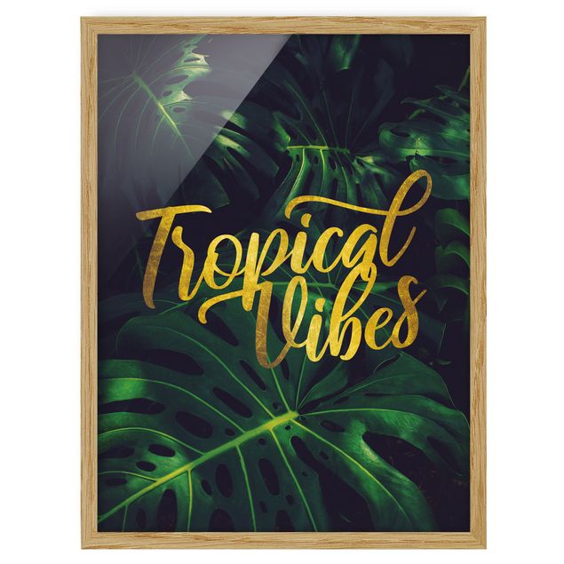Wandbilder Floral Dschungel - Tropical Vibes