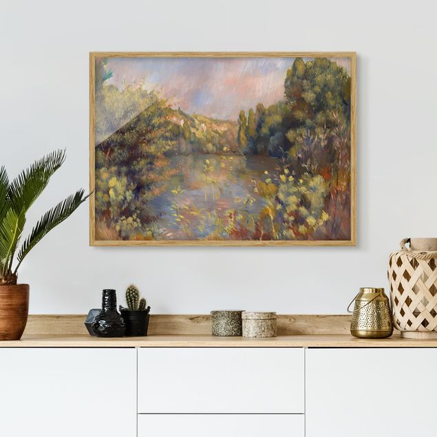Küche Dekoration Auguste Renoir - Landschaft mit See