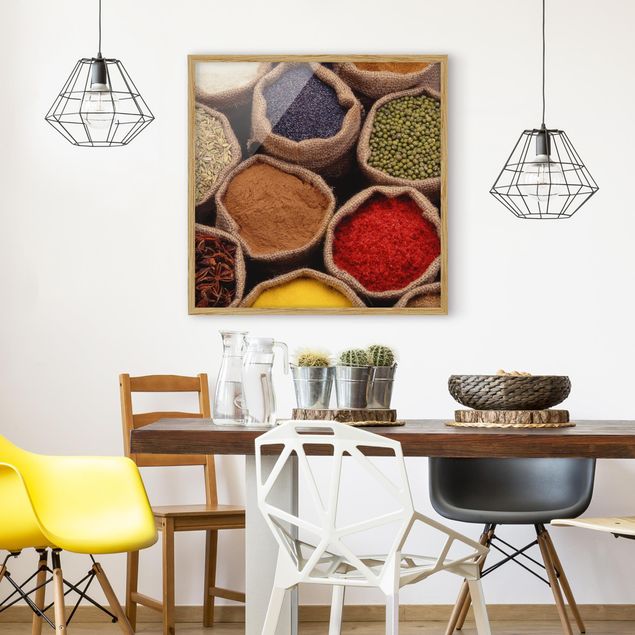 Wandbilder Modern Colourful Spices