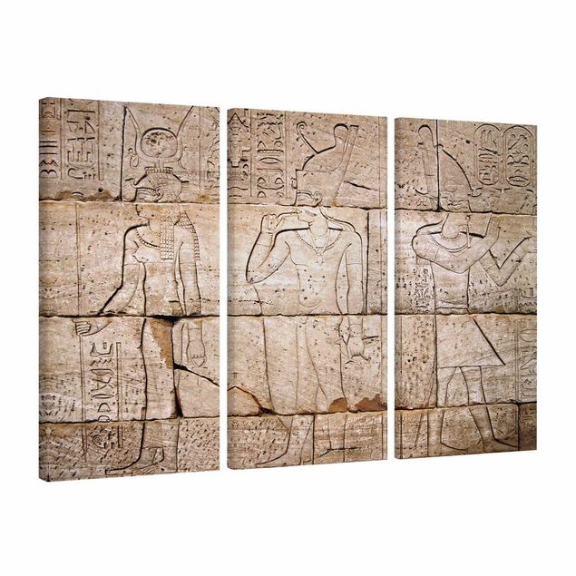 Wandbilder Portrait Egypt Relief