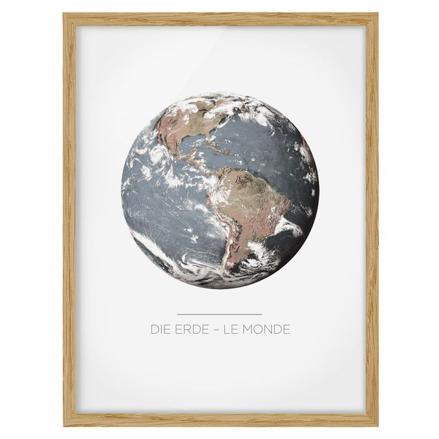 Wandbilder Modern Le Monde - Die Erde