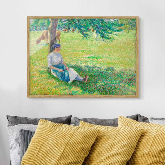 Wanddeko Küche Camille Pissarro - Kuhhirtin