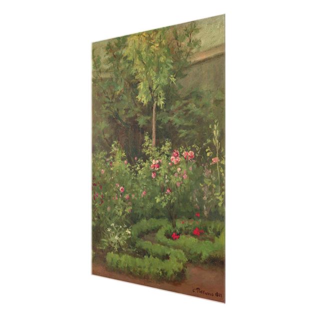 Kunststil Romantik Camille Pissarro - Ein Rosengarten