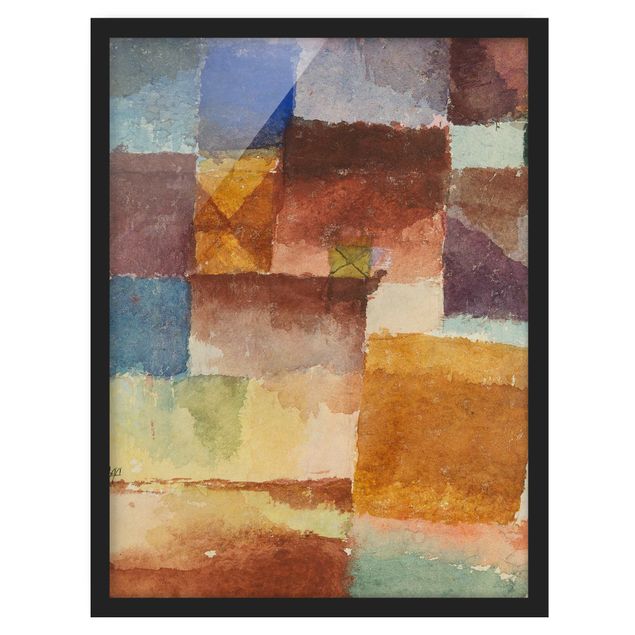 Wandbilder Kunstdrucke Paul Klee - Einöde