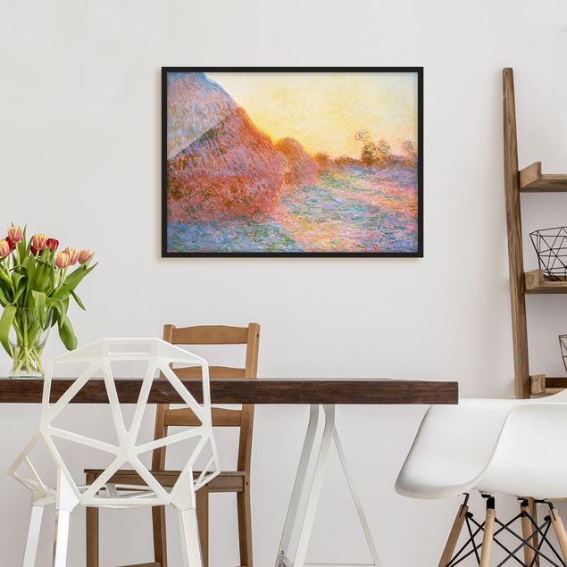 Kunststile Claude Monet - Strohschober