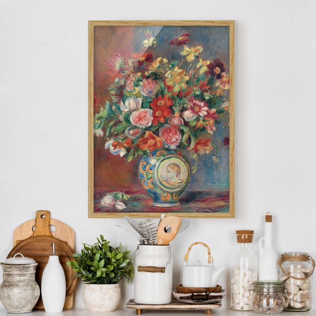 Küche Dekoration Auguste Renoir - Blumenvase