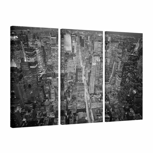 schwarz-weiß Bilder auf Leinwand Midtown Manhattan II