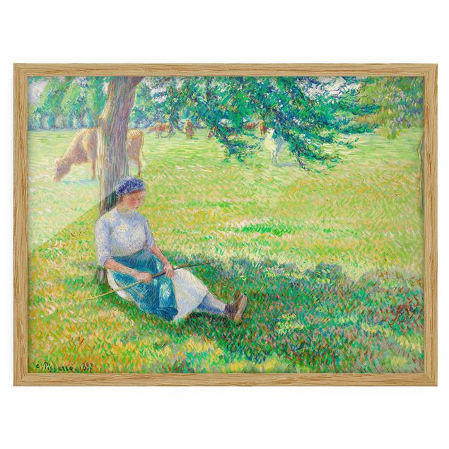 Kunststil Romantik Camille Pissarro - Kuhhirtin