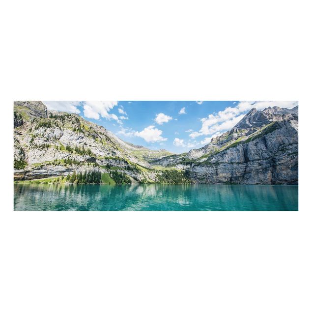 Wandbilder Landschaften Traumhafter Bergsee
