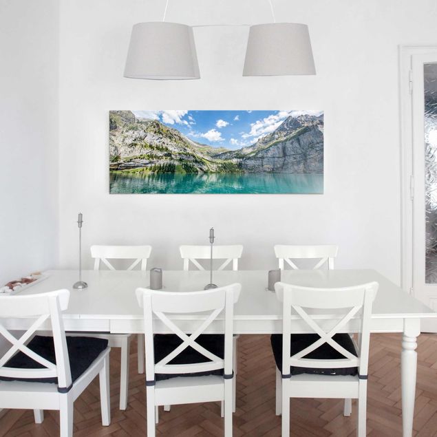Wandbilder Schweiz Traumhafter Bergsee