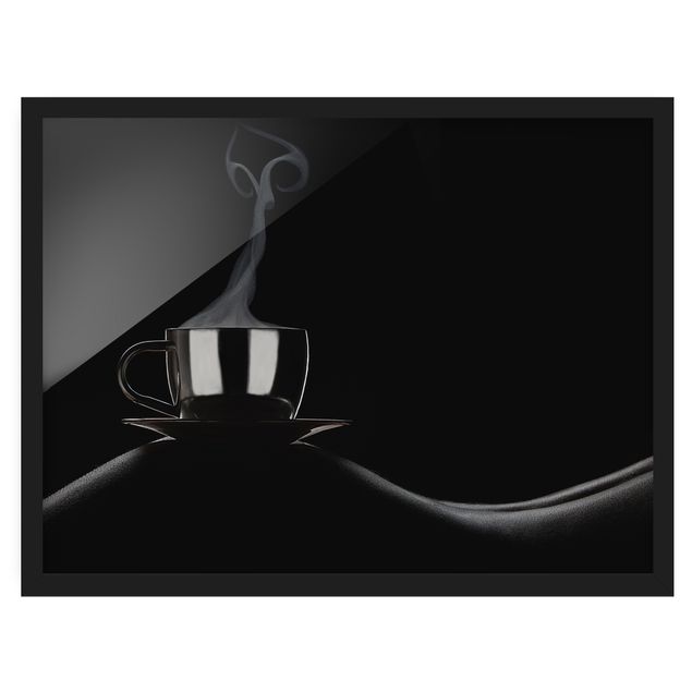 Wandbilder Kaffee Coffee in Bed