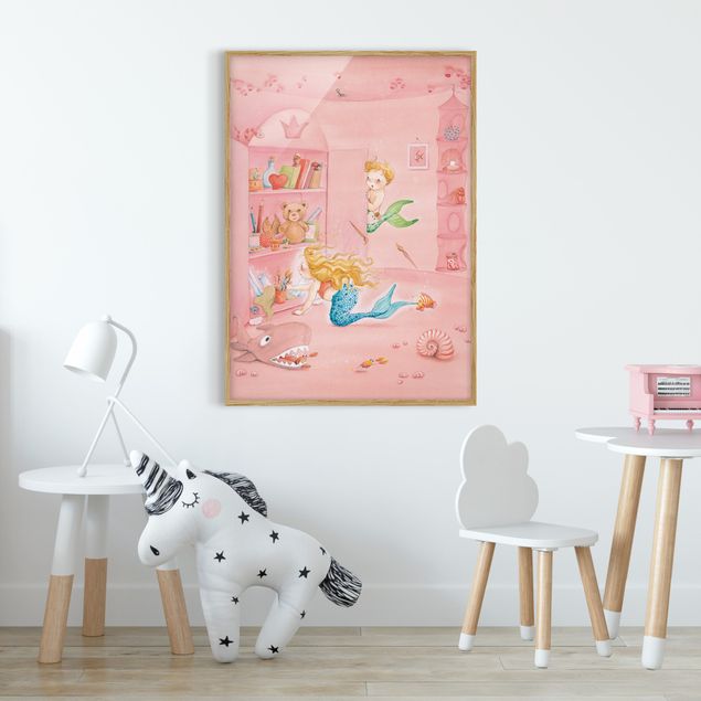 Wandbilder Modern Matilda die kleine Meerjungfrau - Matilda hat einen Plan