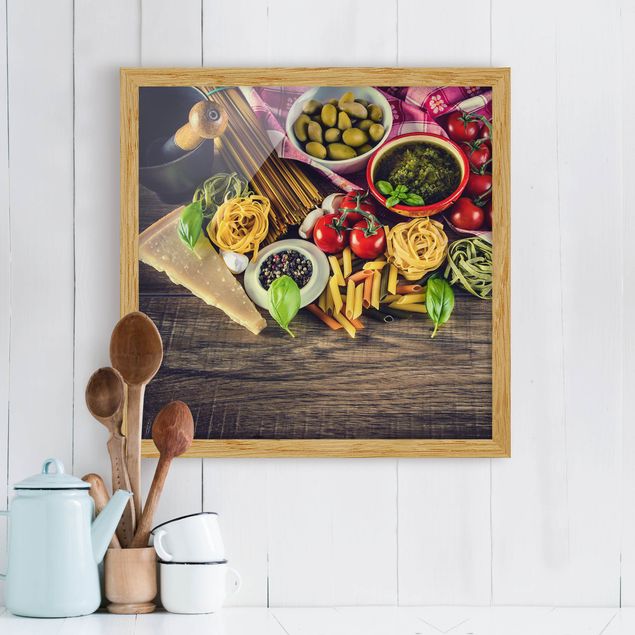 Wandbilder Modern Pasta