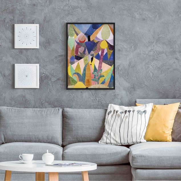 Wandbilder Landschaften Paul Klee - Mildtropische Landschaft