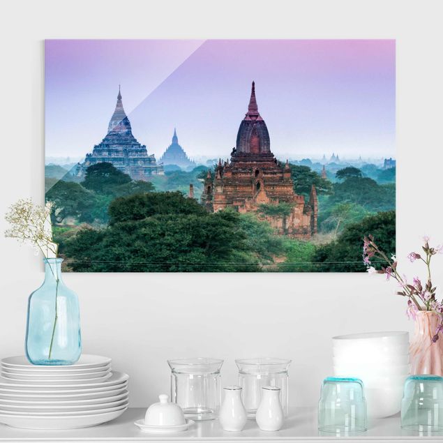 Wandbilder Asien Sakralgebäude in Bagan