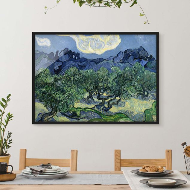 Küche Dekoration Vincent van Gogh - Olivenbäume