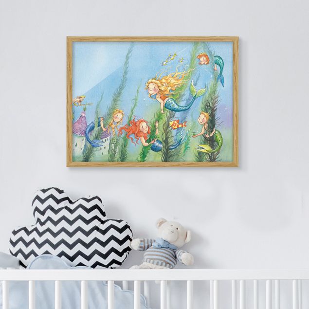 Wandbilder Prinzessin Matilda die Meerjungfrauenprinzessin