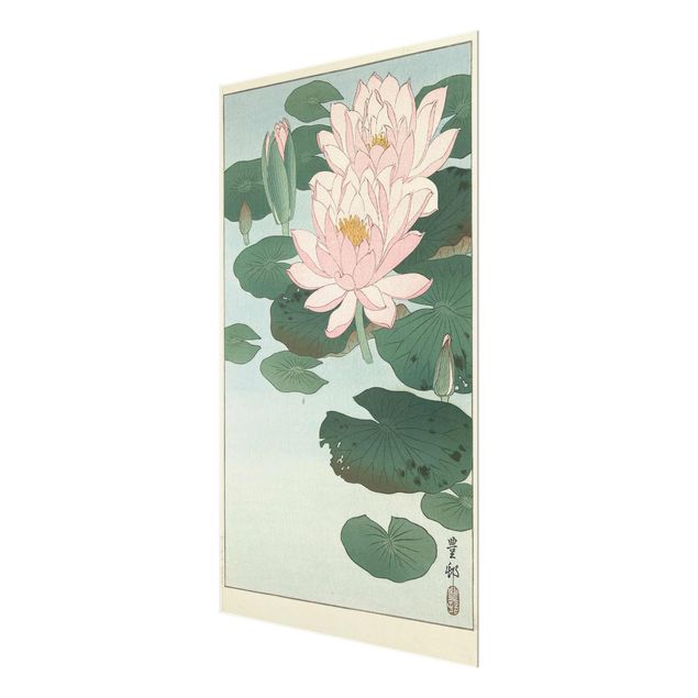 Wandbilder Floral Ohara Shôson - Seerosen