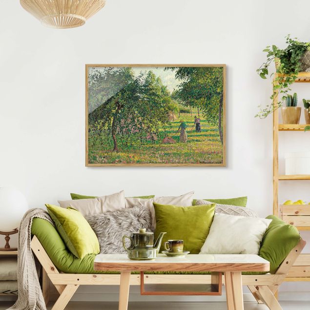Kunststil Pointillismus Camille Pissarro - Apfelbäume