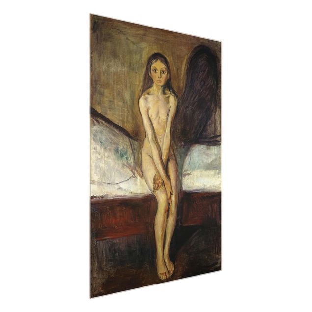 Kunststil Post Impressionismus Edvard Munch - Pubertät