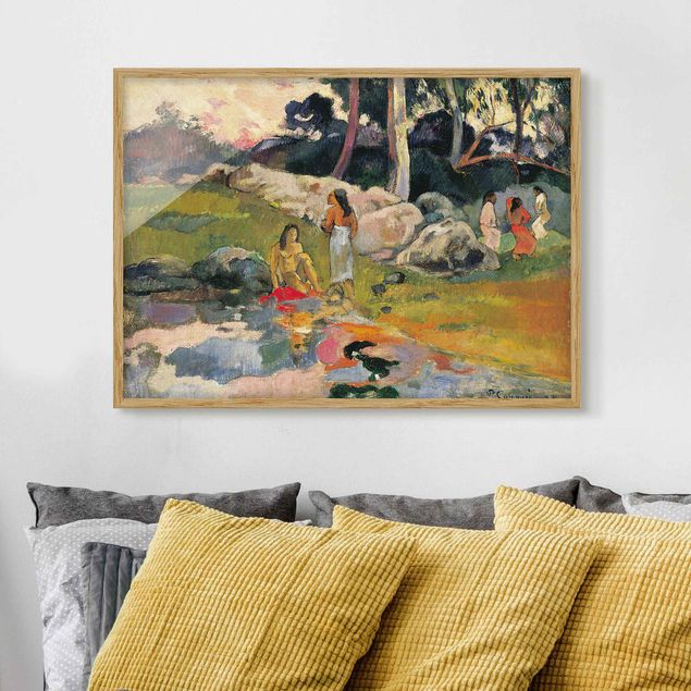 Küche Dekoration Paul Gauguin - Flussufer