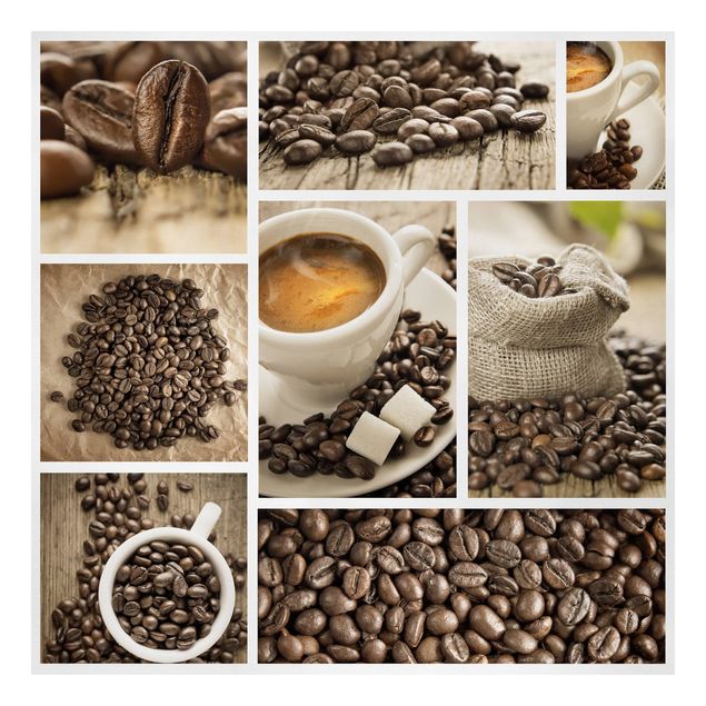 schöne Bilder Kaffee Collage