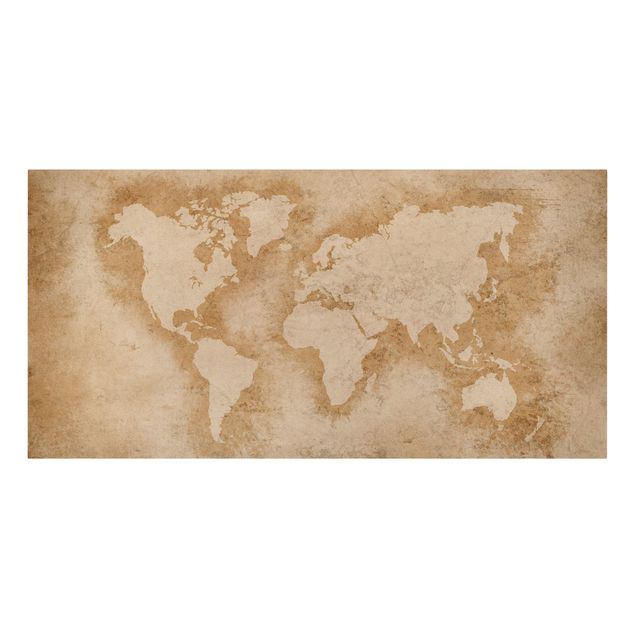 schöne Bilder Antike Weltkarte