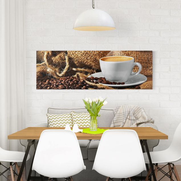 Wandbilder Modern Kaffee am Morgen