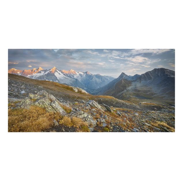 Wandbilder Landschaften Col de Fenêtre Schweiz