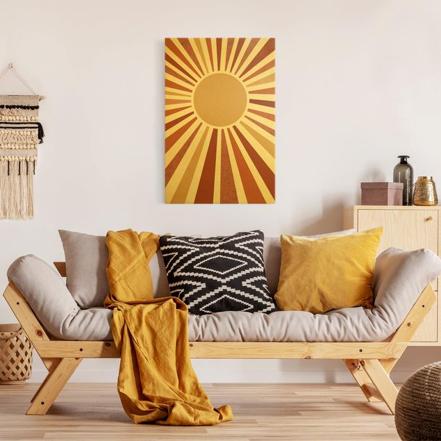 Wandbilder Goldener Sonnenschein