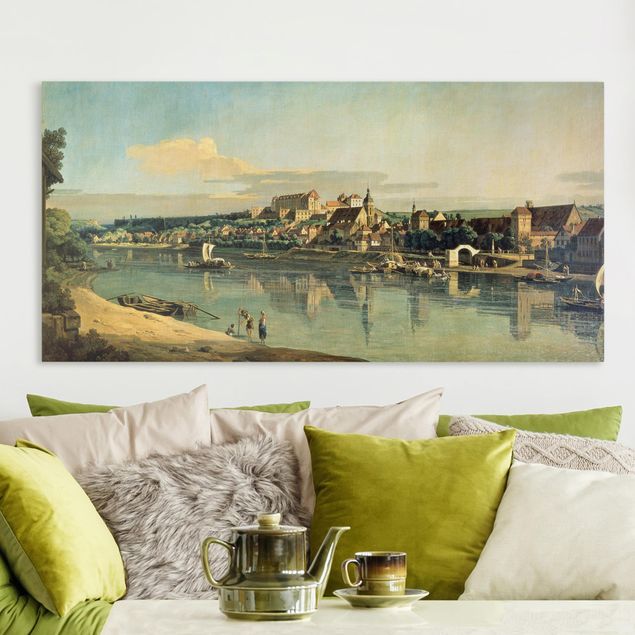 Expressionismus Bilder Bernardo Bellotto - Blick auf Pirna