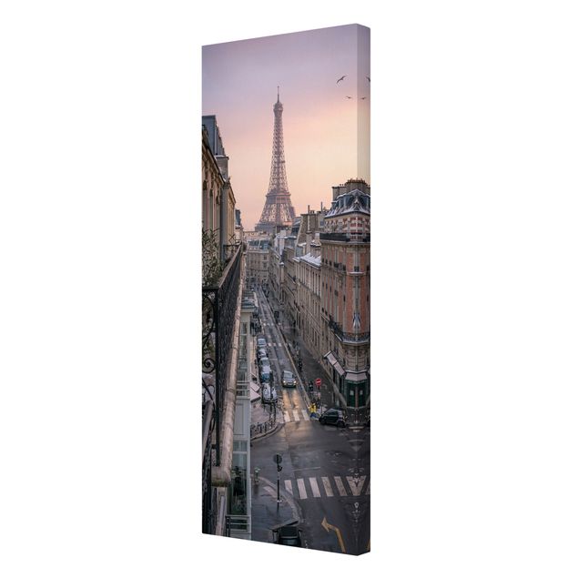 Wandbilder Architektur & Skyline Eiffelturm bei Sonnenuntergang