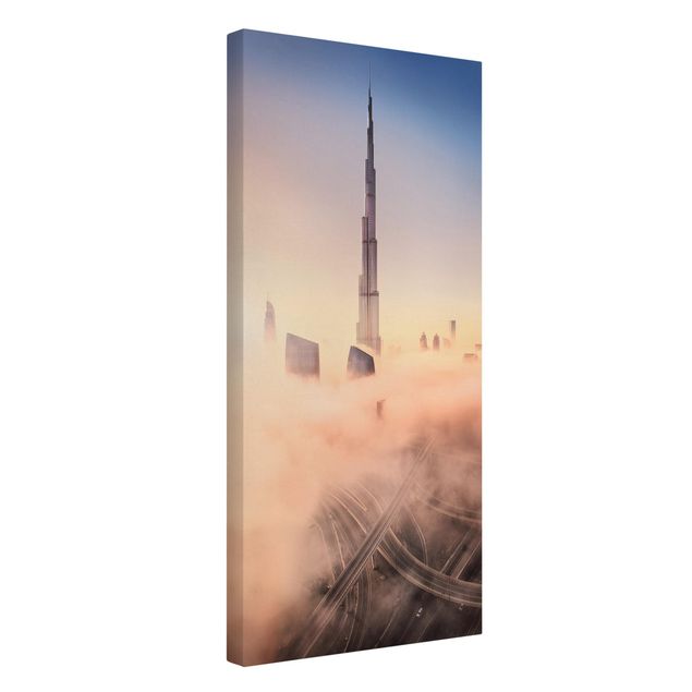 Küche Dekoration Himmlische Skyline von Dubai