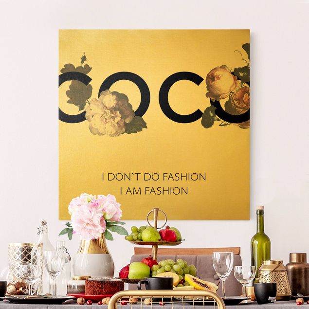 Wandbilder Blumen COCO - I don´t do fashion Rosen