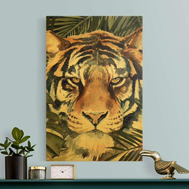 Leinwandbilder Tiger Tiger im Dschungel
