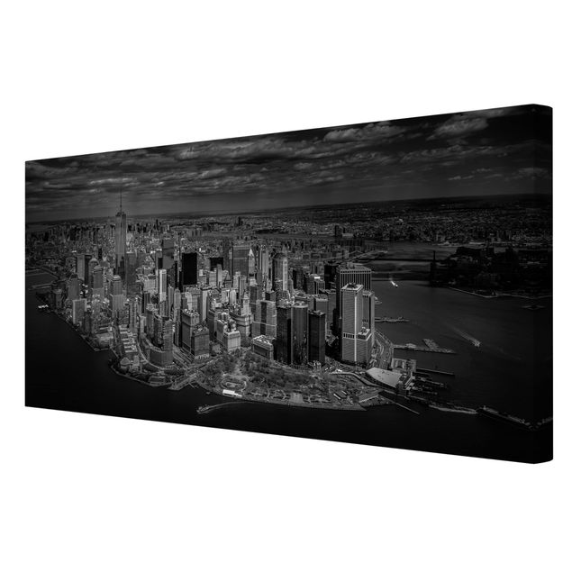 Wandbilder Architektur & Skyline New York - Manhattan aus der Luft
