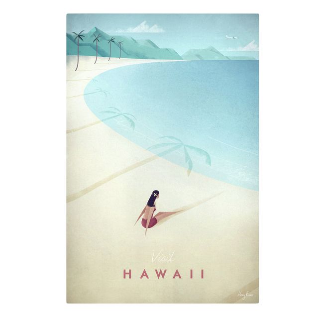 Wandbilder Strände Reiseposter - Hawaii