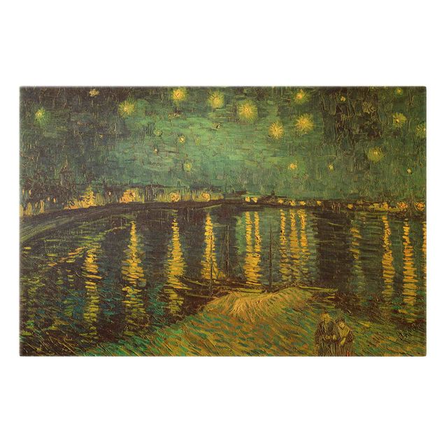 Kunststile Vincent van Gogh - Sternennacht über der Rhône