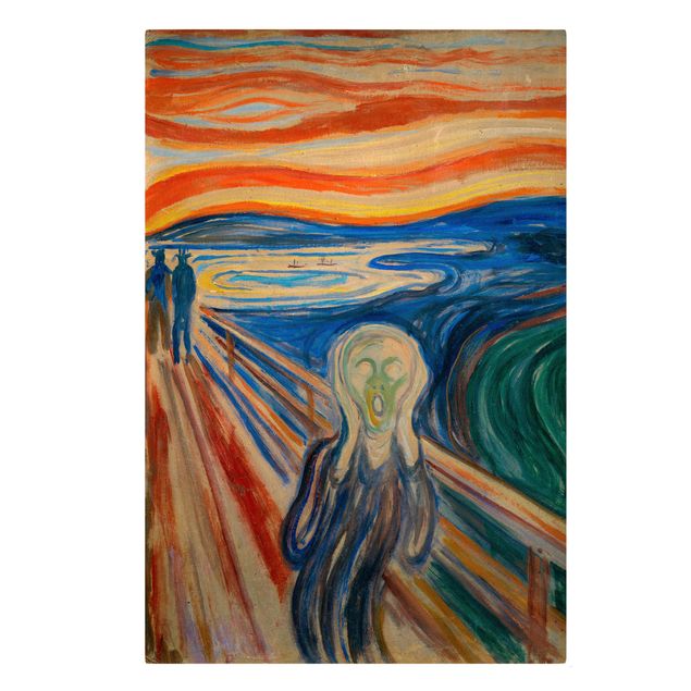 Leinwand Kunst Edvard Munch - Der Schrei
