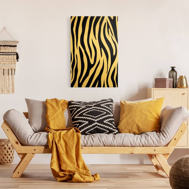 Wandbilder Modern Zebra Print