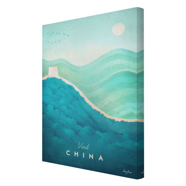 Wandbilder Türkis Reiseposter - China