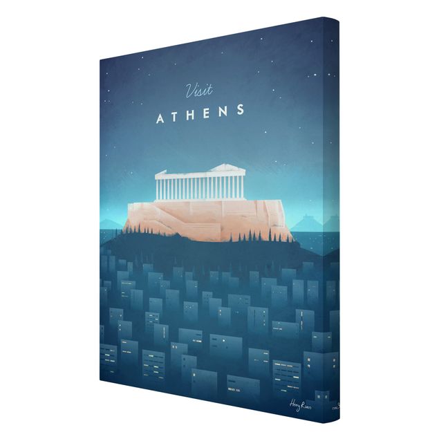 Rivers Bilder Reiseposter - Athen