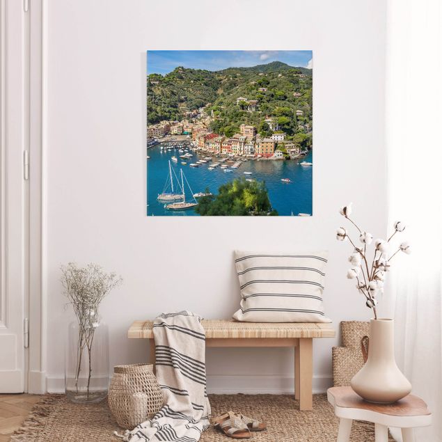 Wandbilder Italien Portofino Harbour