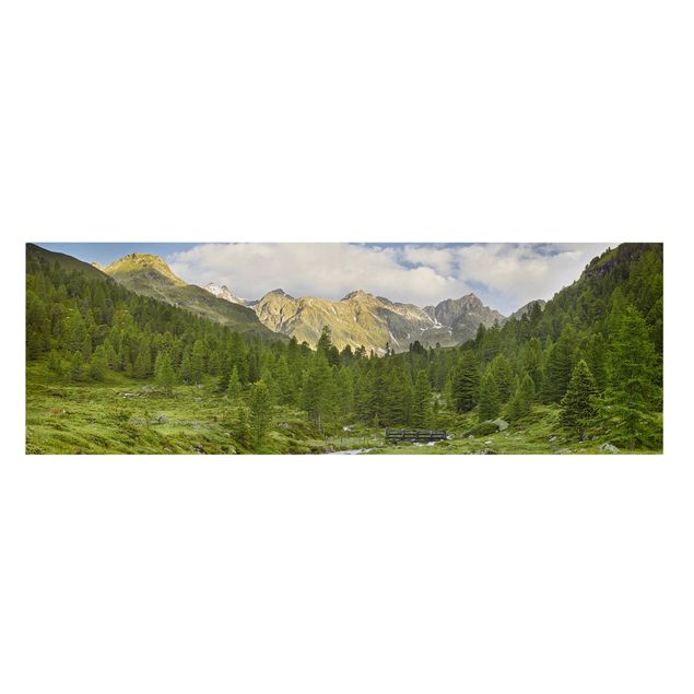 Wandbilder Landschaften Debanttal Nationalpark Hohe Tauern