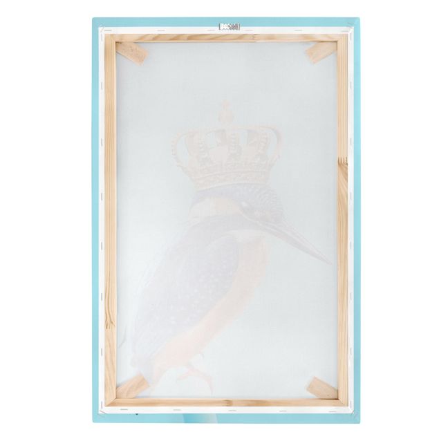Loose Bilder Eisvogel mit Krone