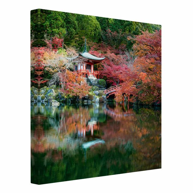 Wandbilder Architektur & Skyline Daigo ji Tempel im Herbst