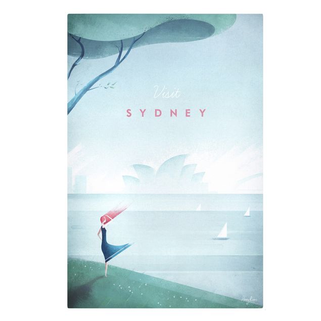 Wandbilder Landschaften Reiseposter - Sidney