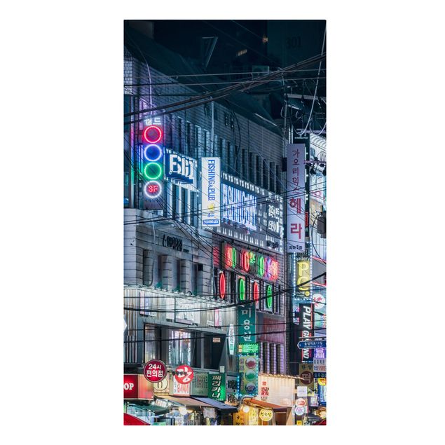 Wandbilder Architektur & Skyline Nachtleben von Seoul